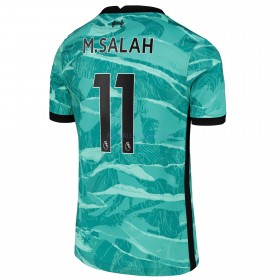 Herre Fotballdrakter Liverpool M.Salah 11 Borte 2020-21 Kortermet